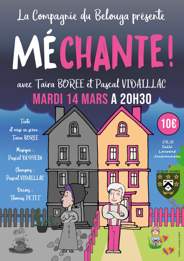 affiche spectacle Taïra salbris 2023