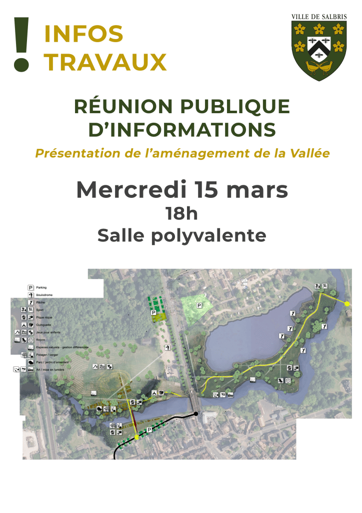 Réunion travaux publique aménagement Vallée 2023