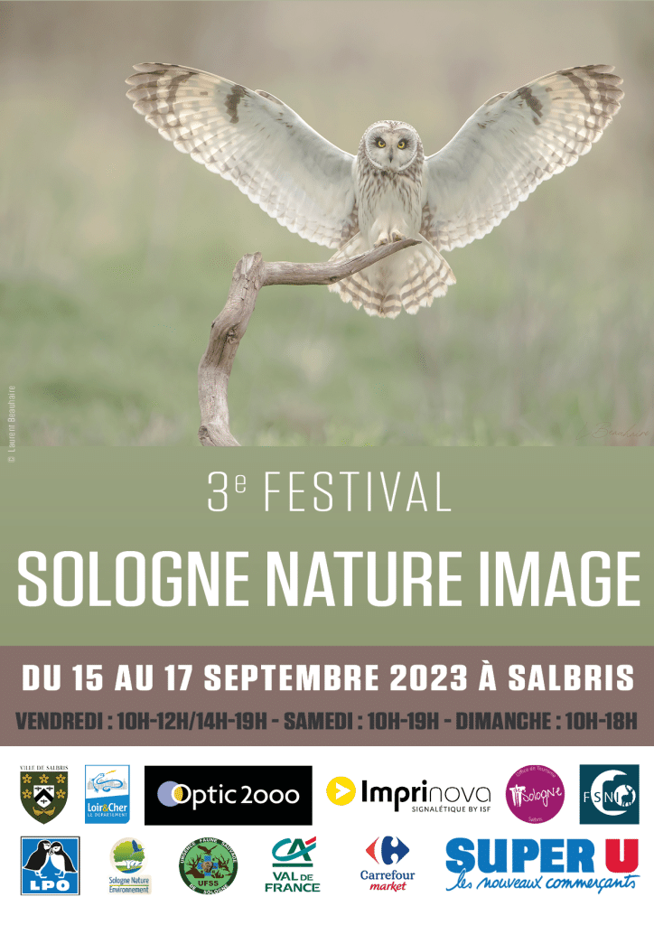 Affiche festival Sologne Nature Images 20232