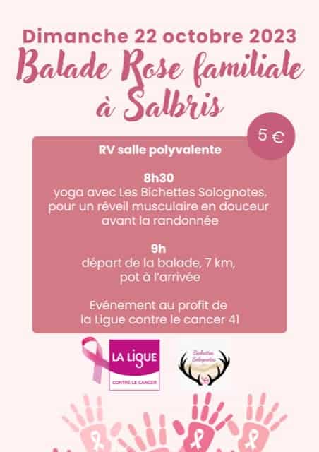 balade rose salbris bichettes
