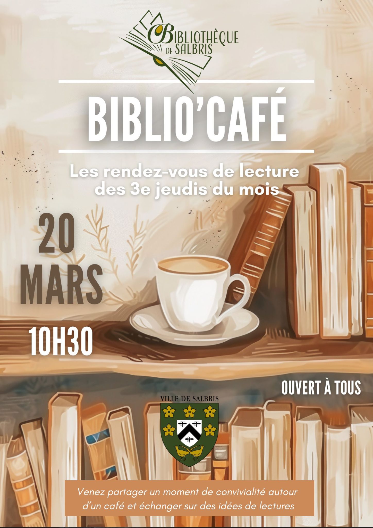 Biblio café 20 mars 2025