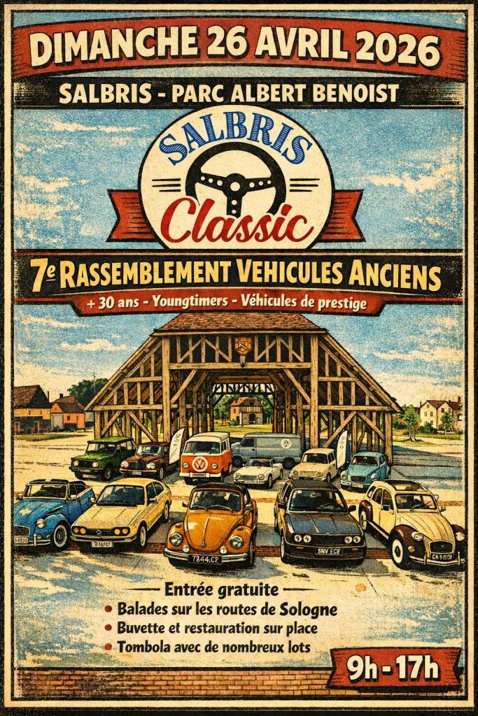 rassemblement salbris classic 26 avril