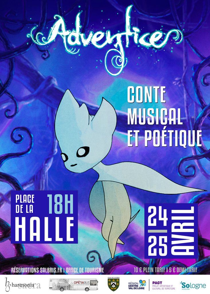 affiche pour sucette adventice