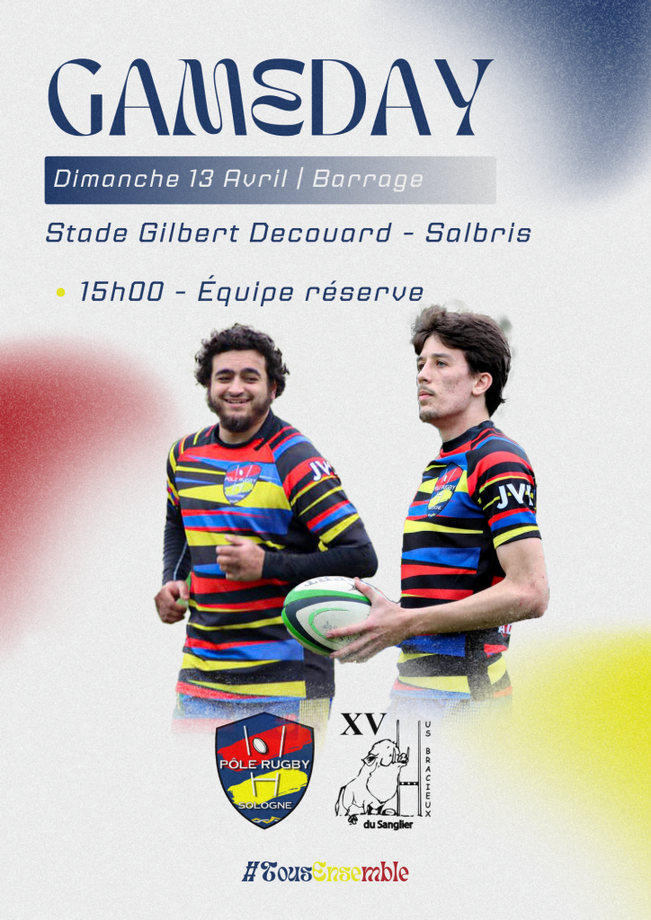Barrage 1 salbris rugby