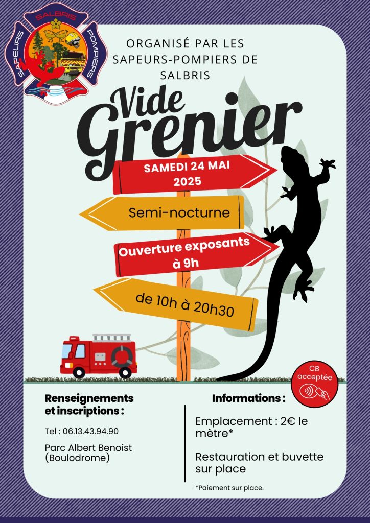 brocante pompiers