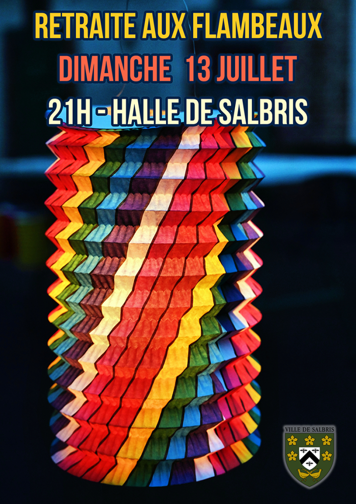 affiche retraite aux flambeaux 2025