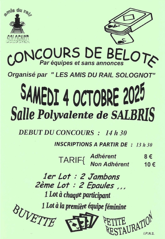concours de belote