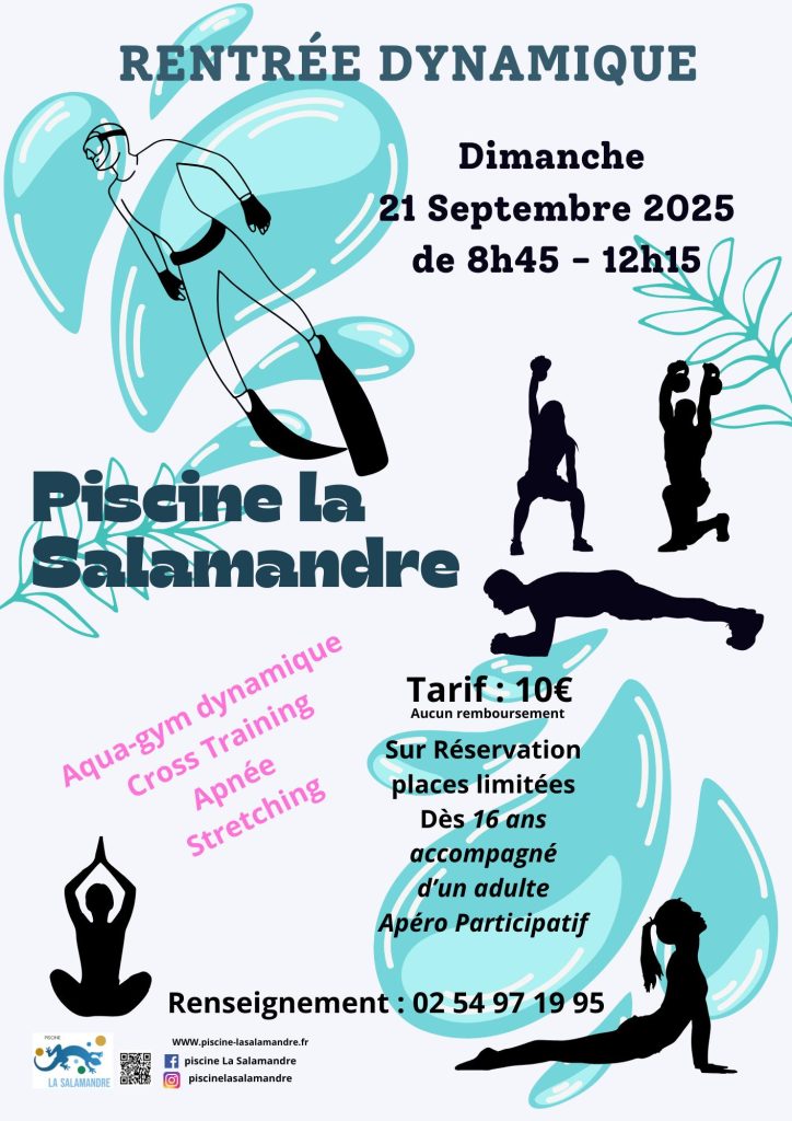 rentrée dynamique piscine