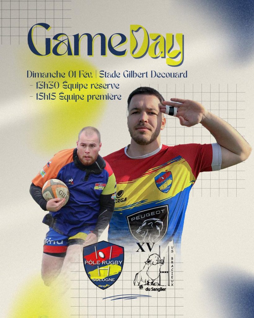 affiche rugby salbris février 2026