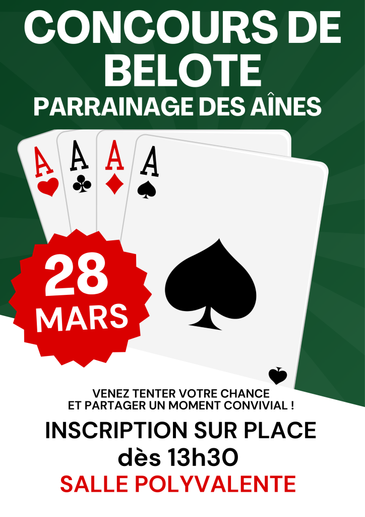 belote 28 mars parrainage aines salbris