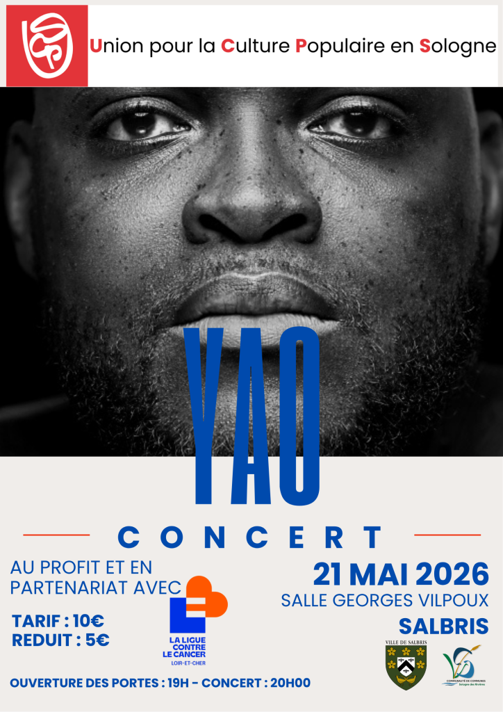 affiche concert Salbris ucps ligue contre le cancer