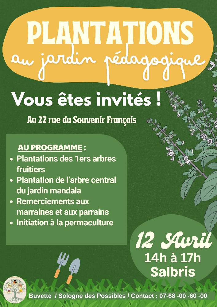plantations sologne des possibles salbris