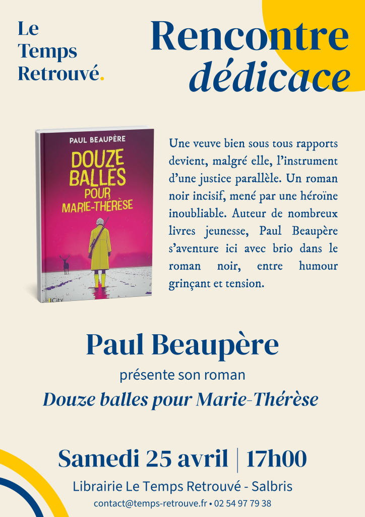 rencontre paul beaupere librairie salbris