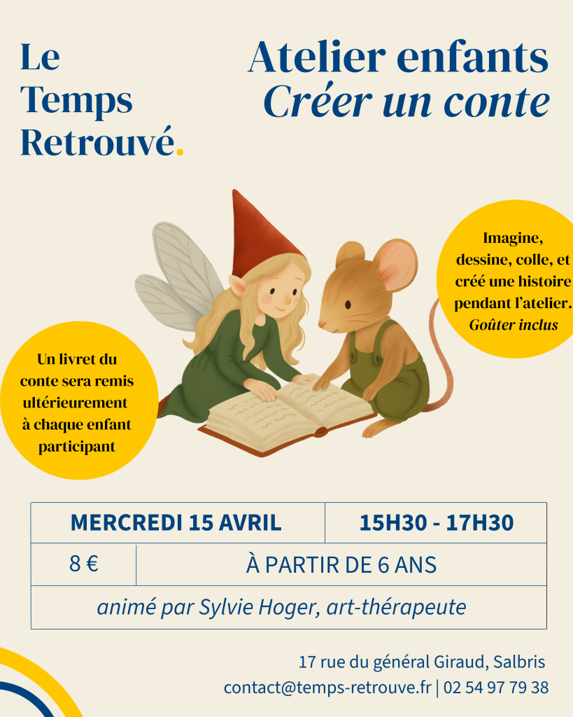 Atelier conte librairie salbris