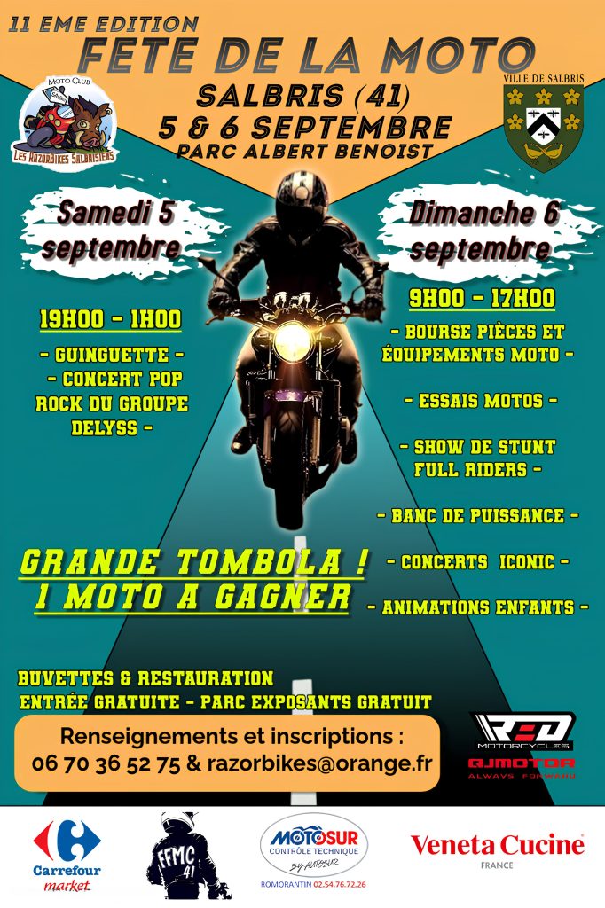 fete moto septembre salbris