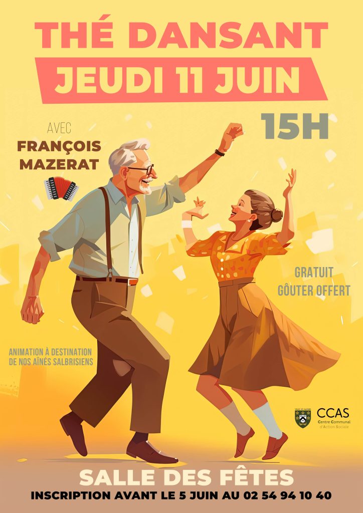thé dansant salbris juin 2026