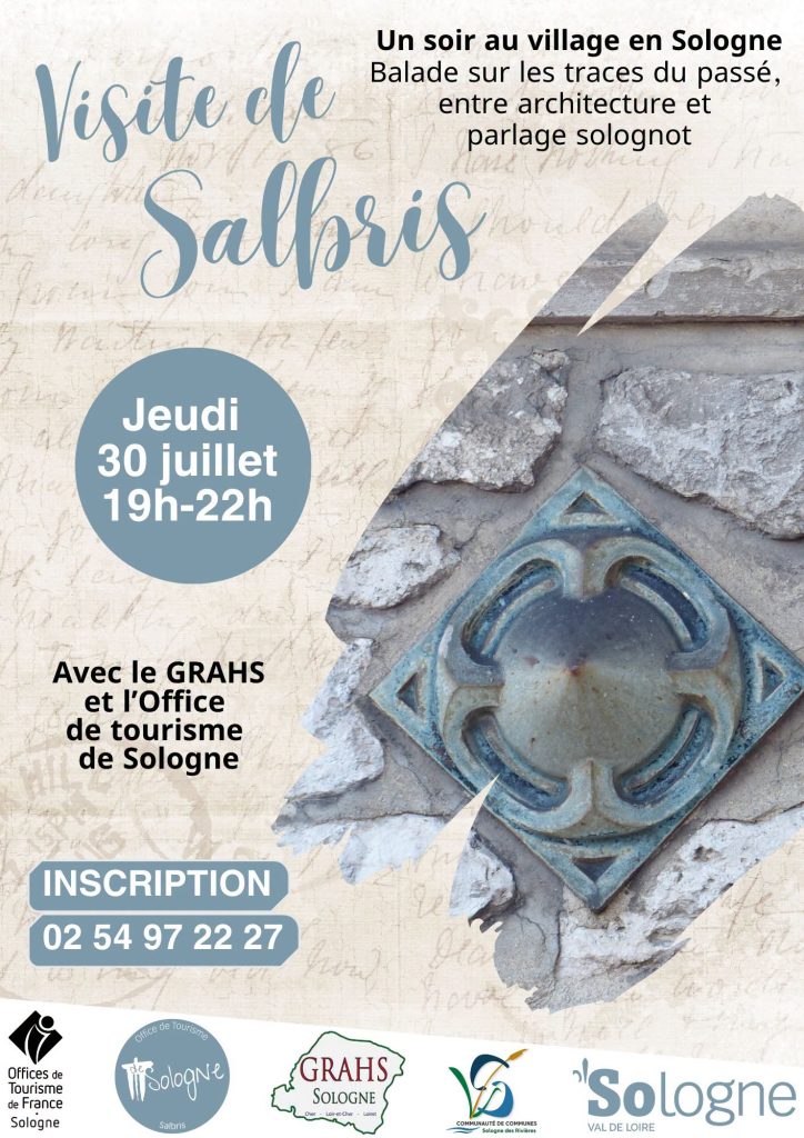 « Visite guidée à Salbris : balade du GRAHS dans les rues, maisons à pans de bois et torchis »