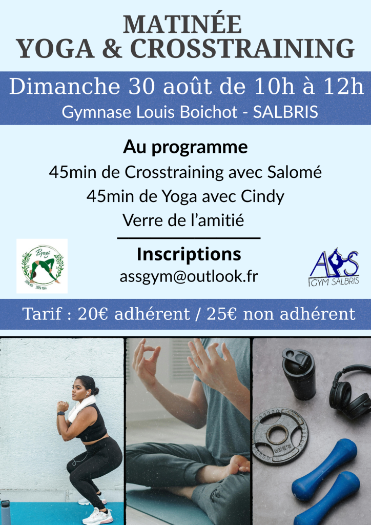 crosstraining et yoga gym salbris