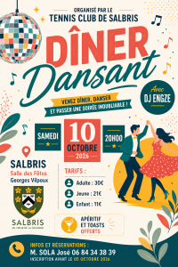 diner dansant tennis salbris