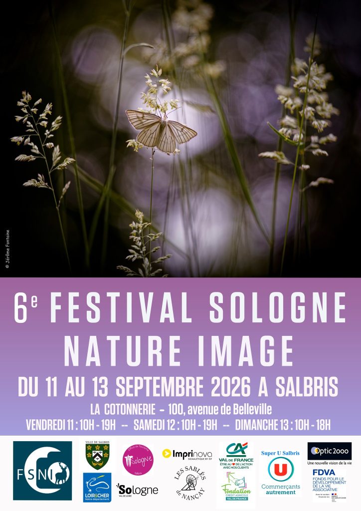 affiche festival sologne nature image