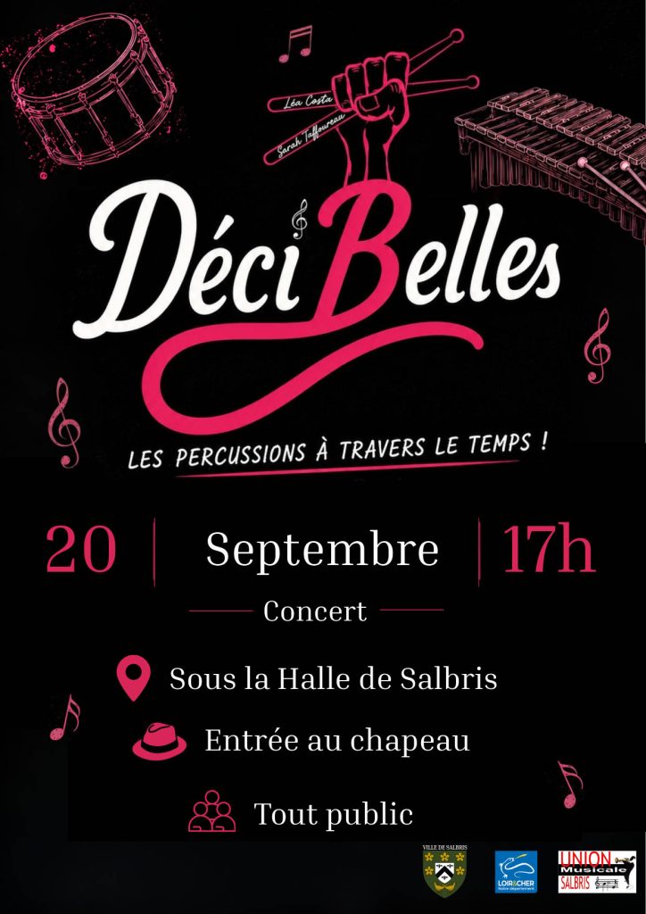 concert décibelles percussions salbris