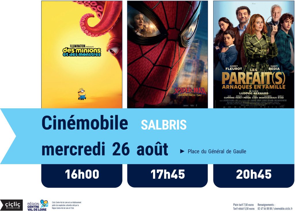cinemobile salbris aout 2026