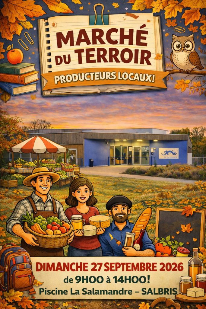 marché terroire piscine salbris
