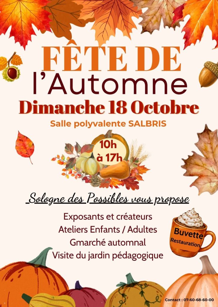 fete automne sologne des possibles salbris