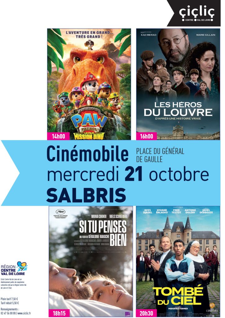 salbris cinemobile octobre 2026