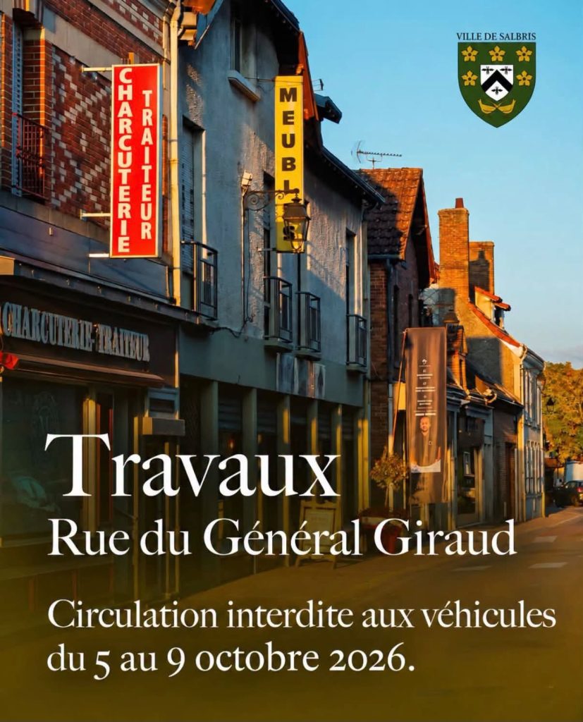 travaux rue giraud salbris